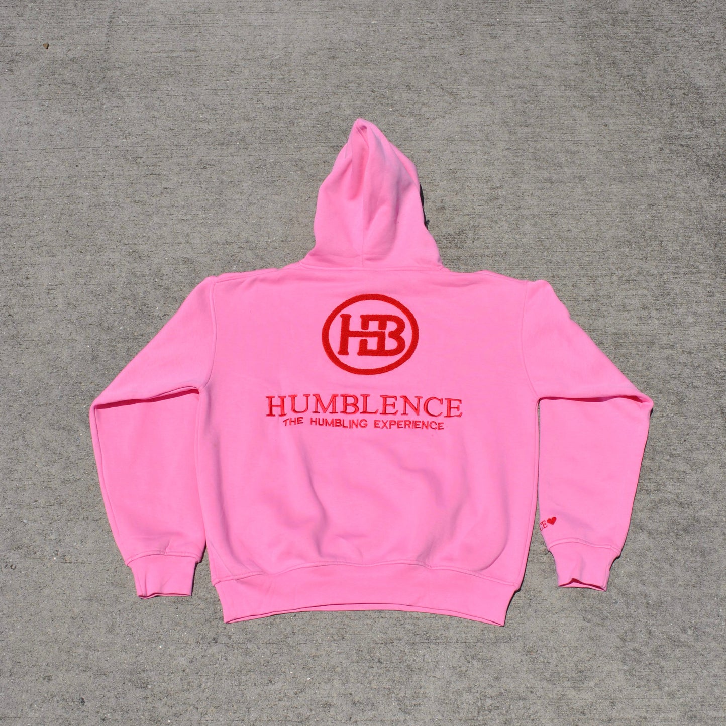 Sudadera con capucha rosa de San Valentín