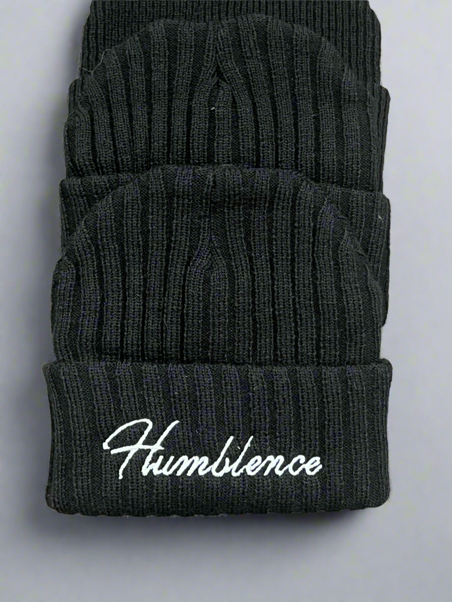 Gorro de lana Humblence negro