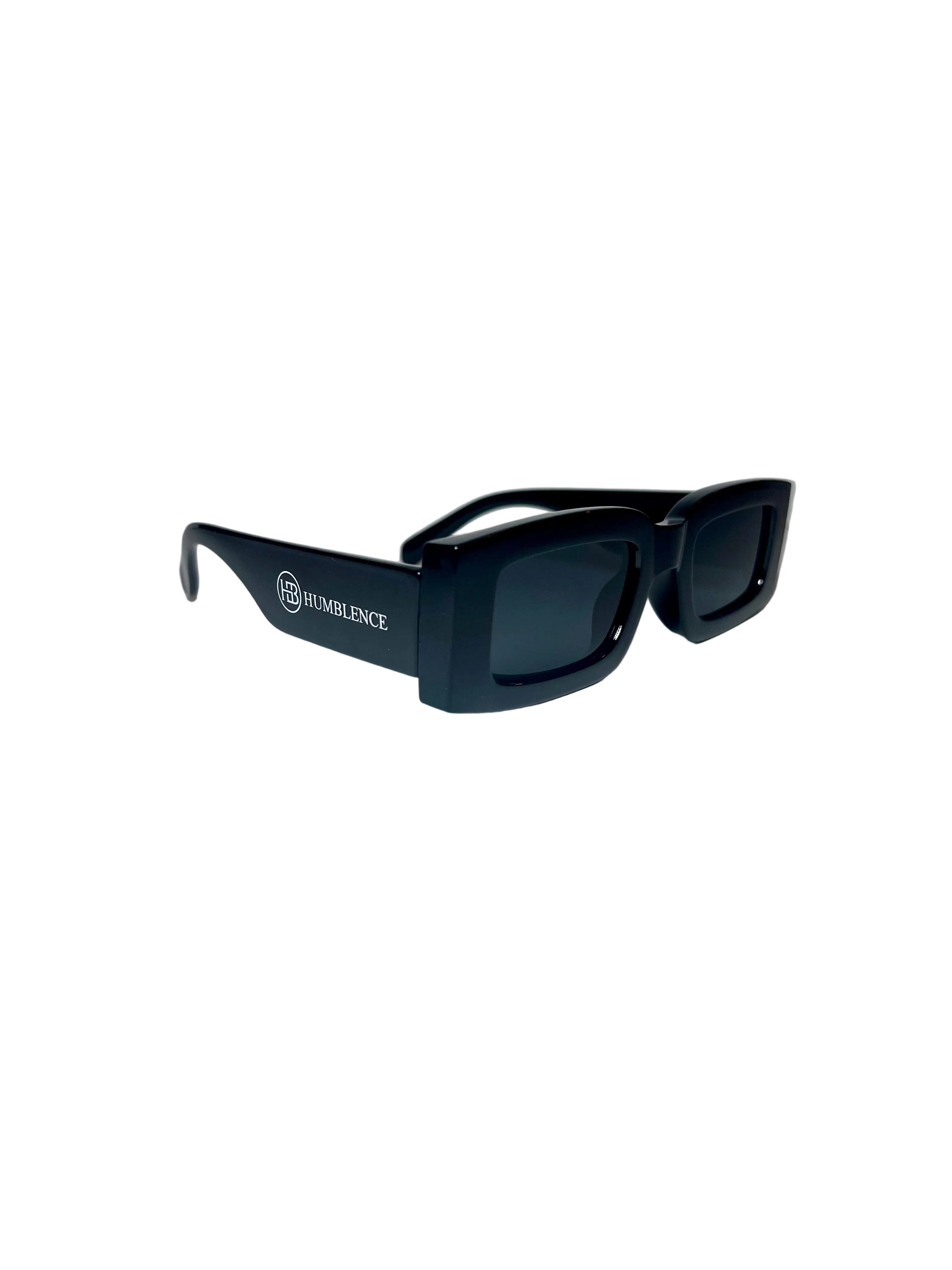 Gafas de sol retro de ónix