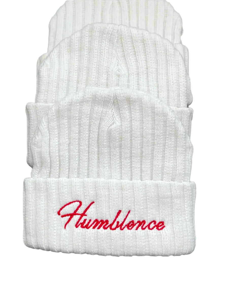 White Humblence Beanie