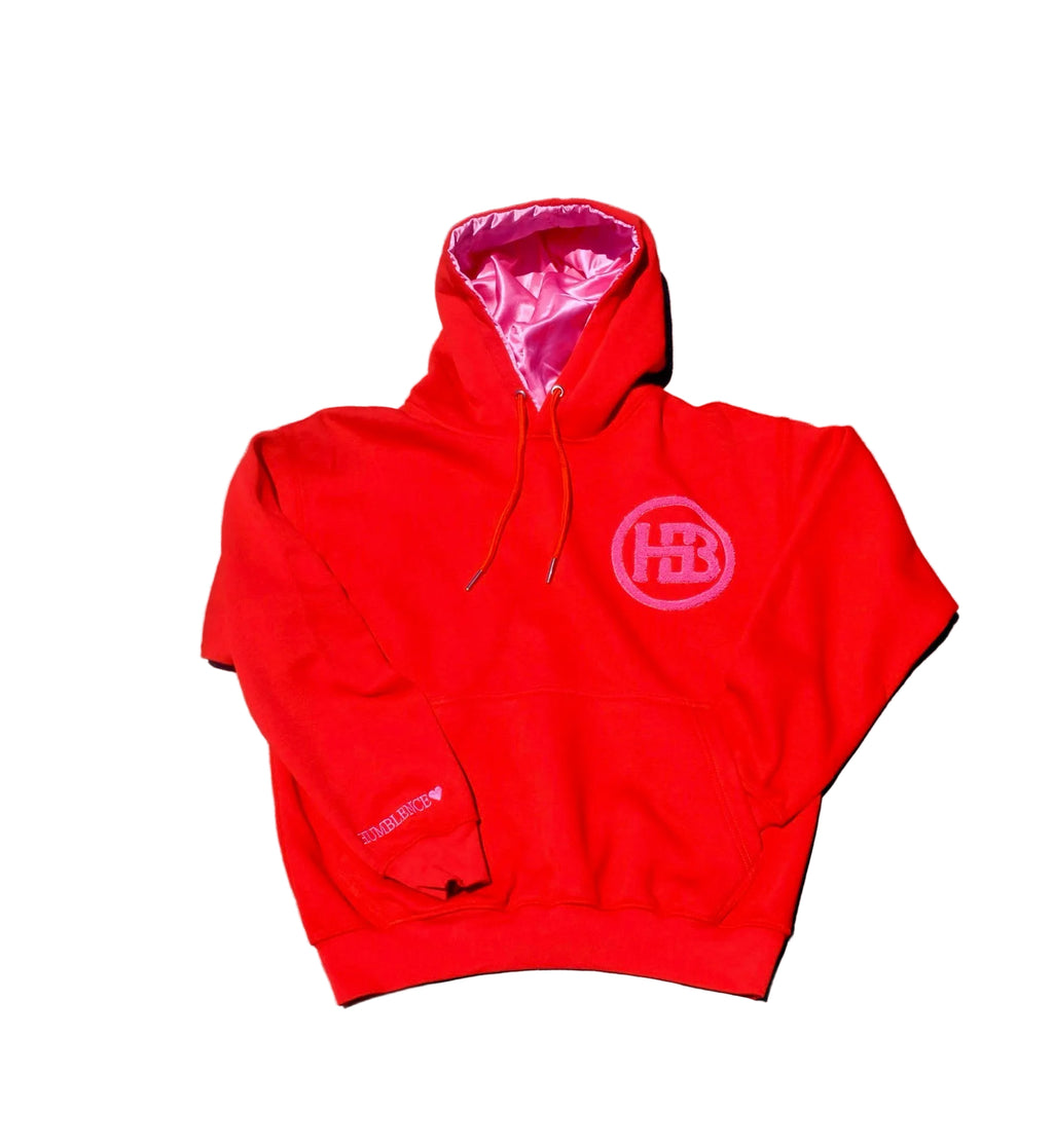 Red Humblence Heartline Hoodie