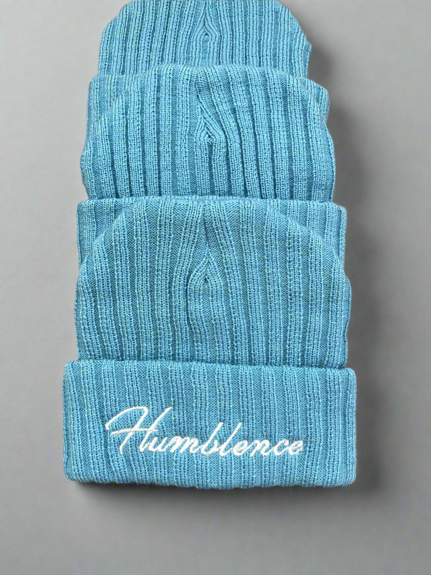Blue Humblence Beanie