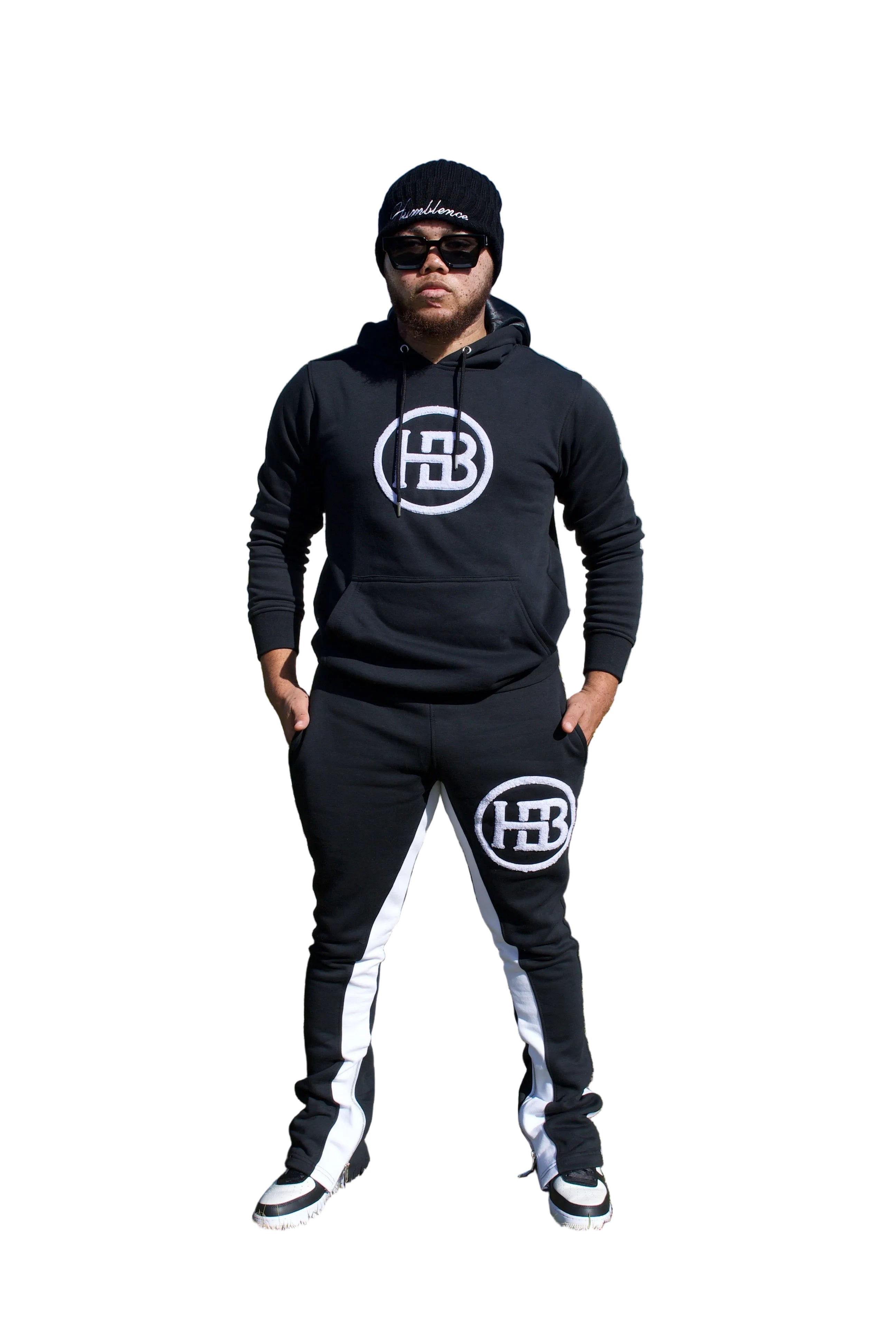 Black/White Sweatpants