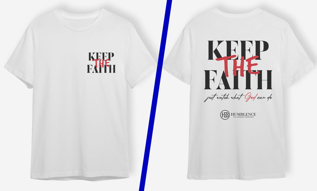 T-shirt « Gardez la foi »