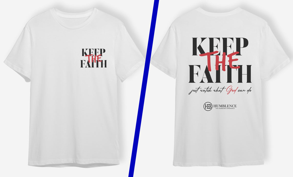 T-shirt « Gardez la foi »