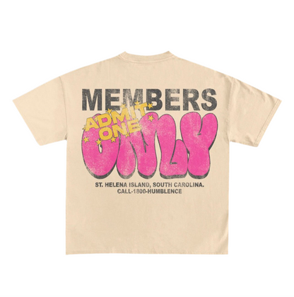 Camiseta exclusiva para miembros
