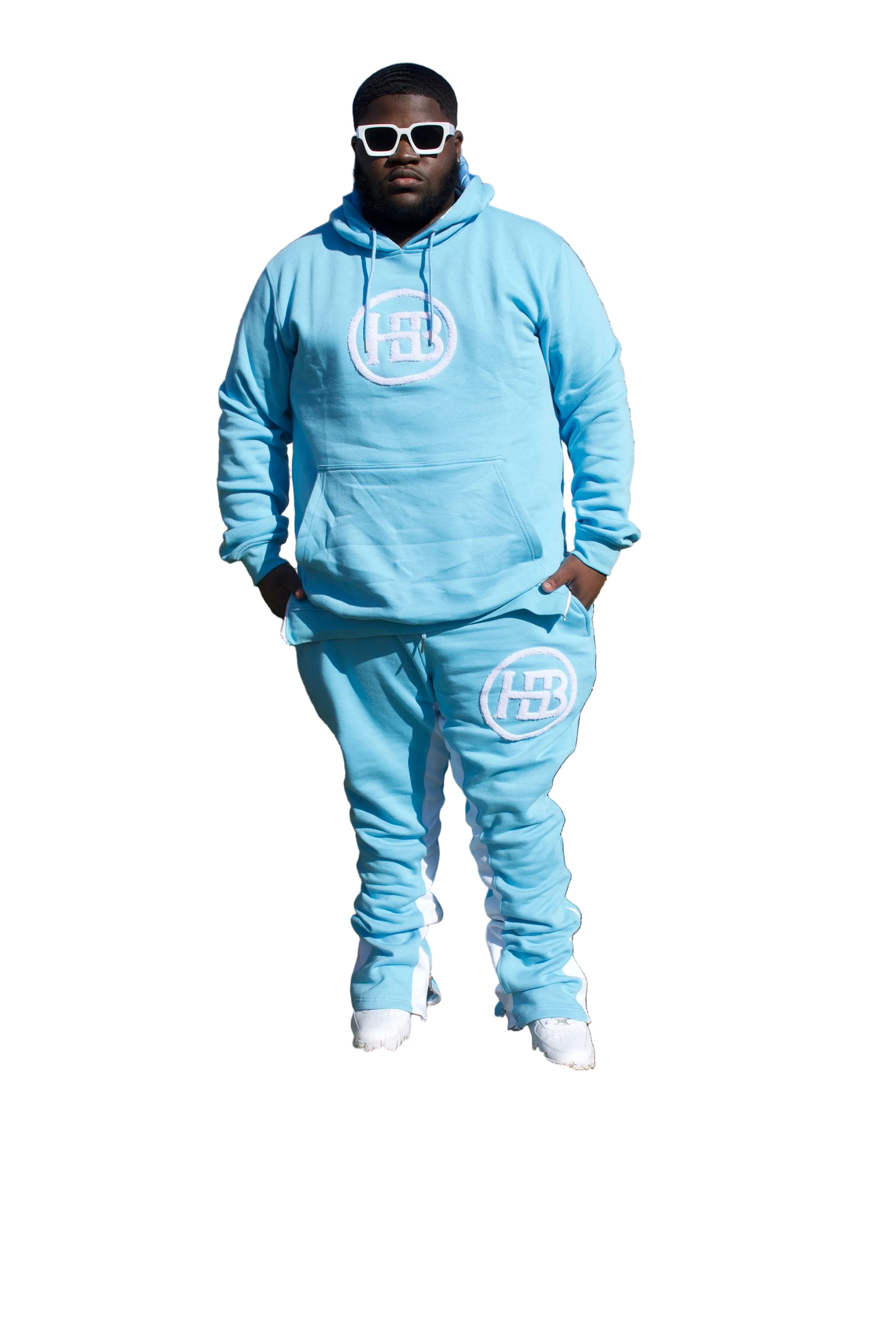 Blue/White Sweatpants