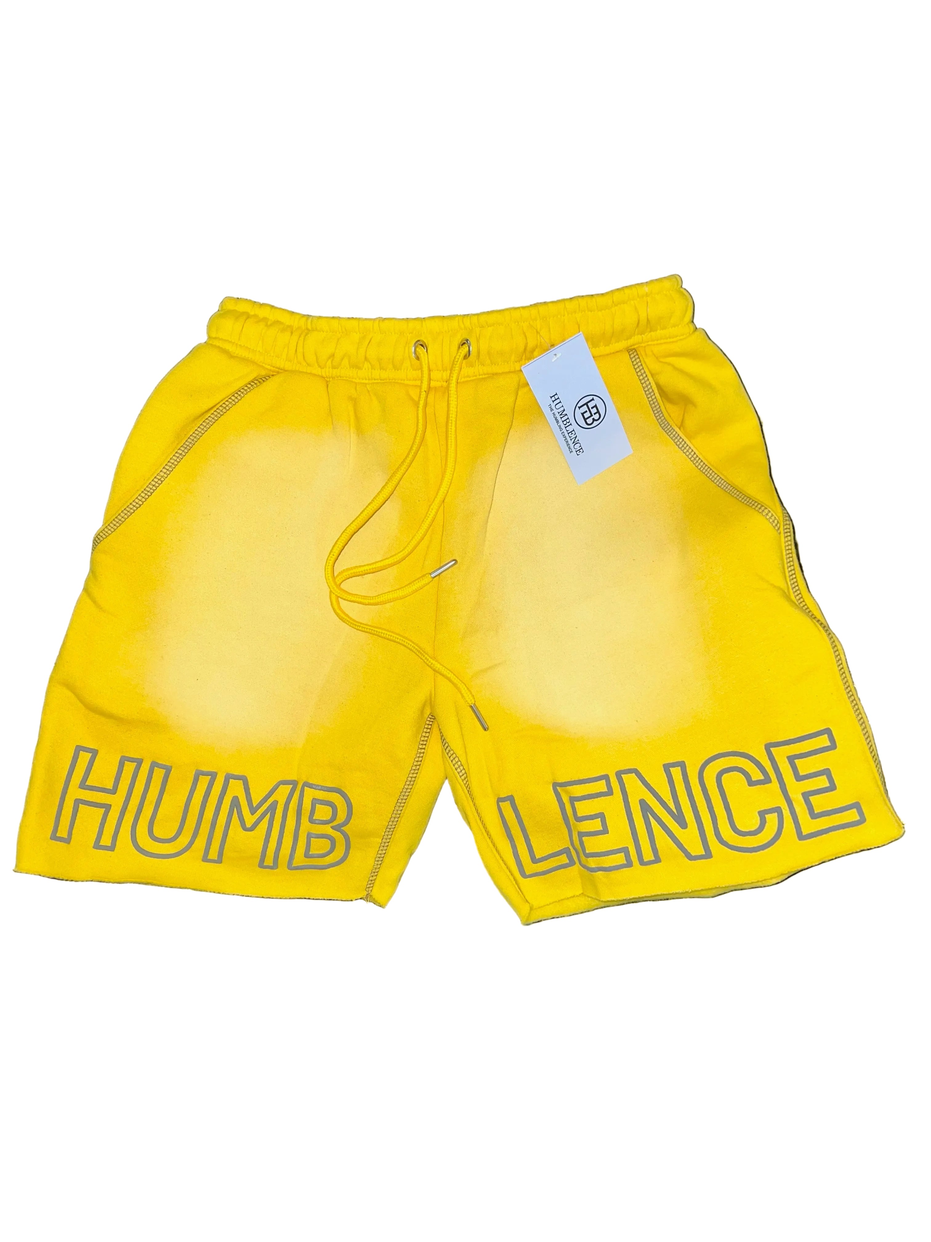 Yellow Humblence Shorts