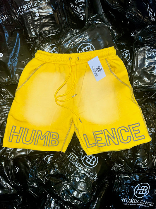 Yellow Humblence Shorts