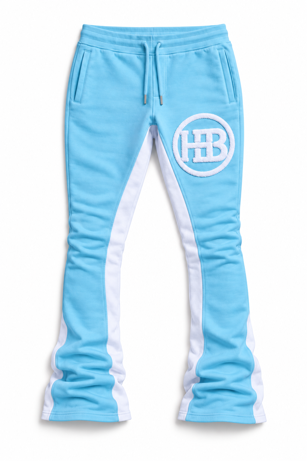 Pantalon de survêtement bleu/blanc
