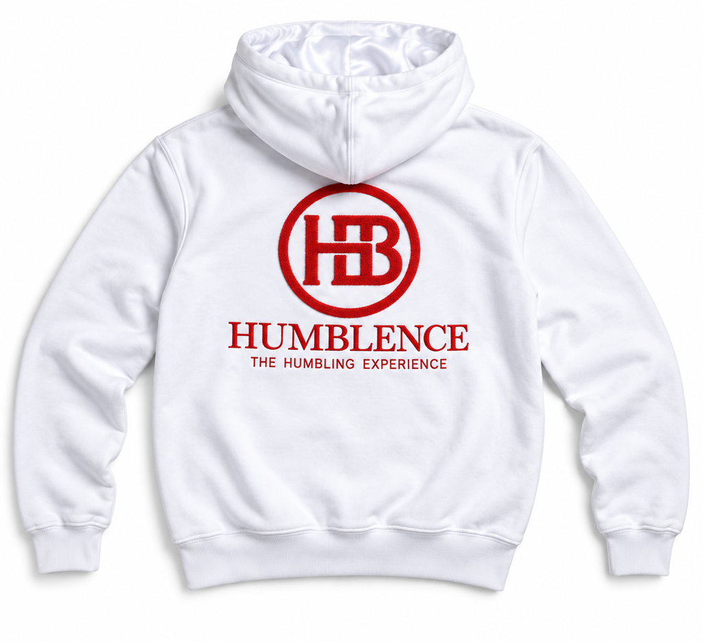 Sudadera con capucha blanca Humblence